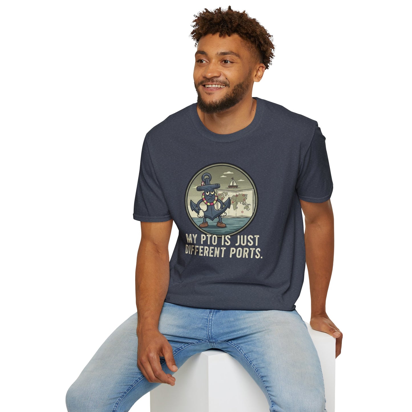 “My PTO is Just Different Ports” – The US Navy Shore Leave Shirt