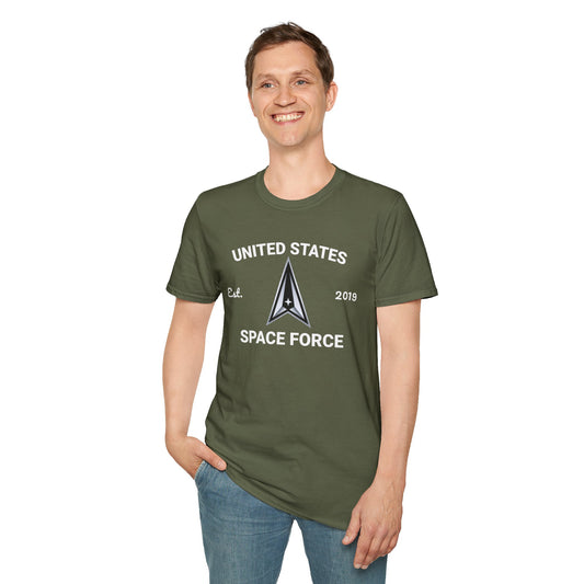 US Space Force Softstyle Tee – Fly High, Stay Comfortable