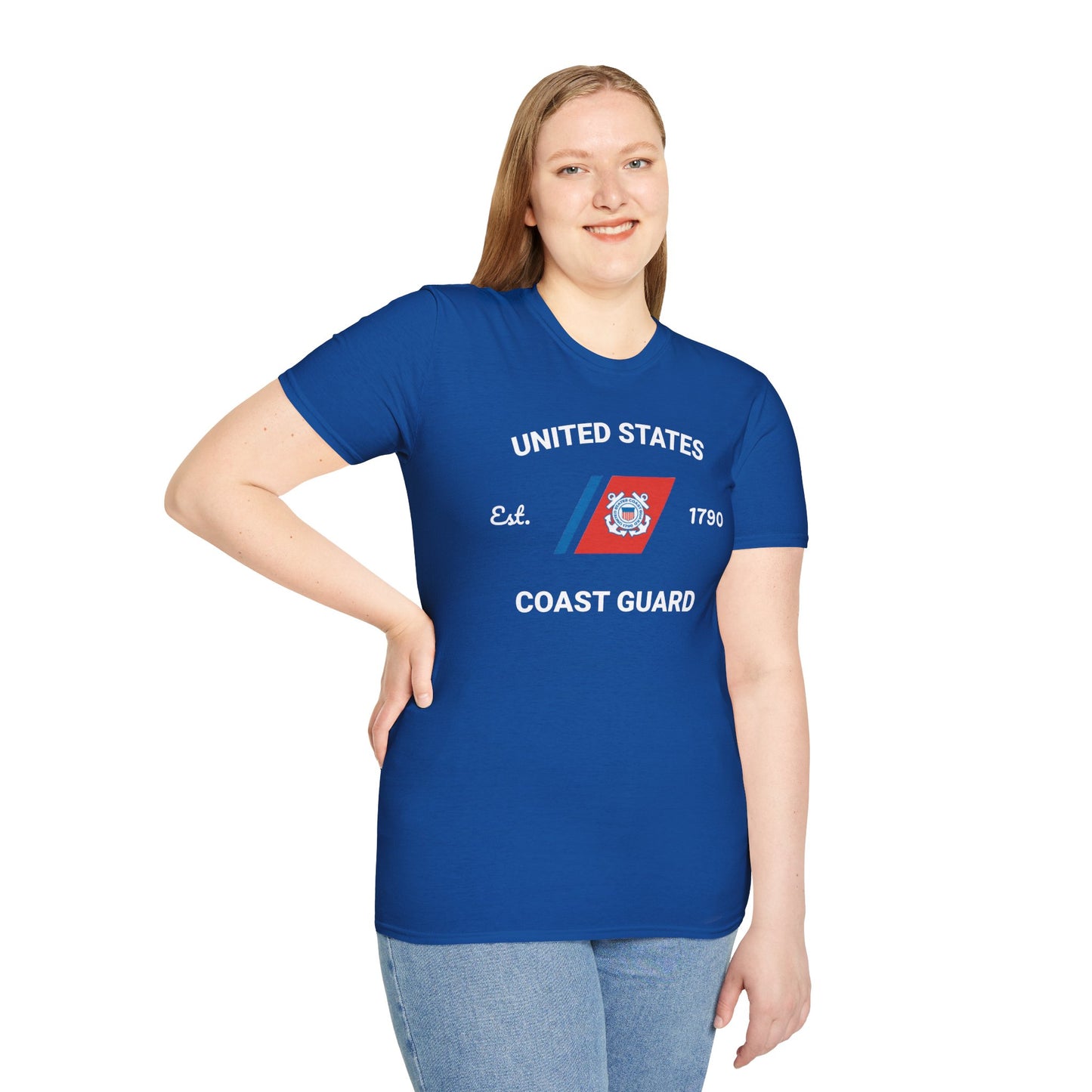 Coast Guard Softstyle Graphic Tee – Unisex Fit
