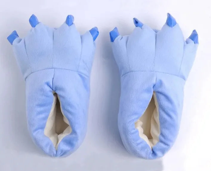 Dinosaur Paw Slippers-Turn your floor into prehistoric territory—without the extinction risk.