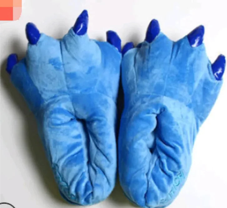 Dinosaur Paw Slippers-Turn your floor into prehistoric territory—without the extinction risk.
