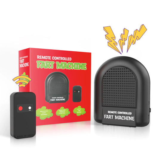 Fart Machine with Remote.  Pocket Size Remote.  Simulated Fart Sounds.