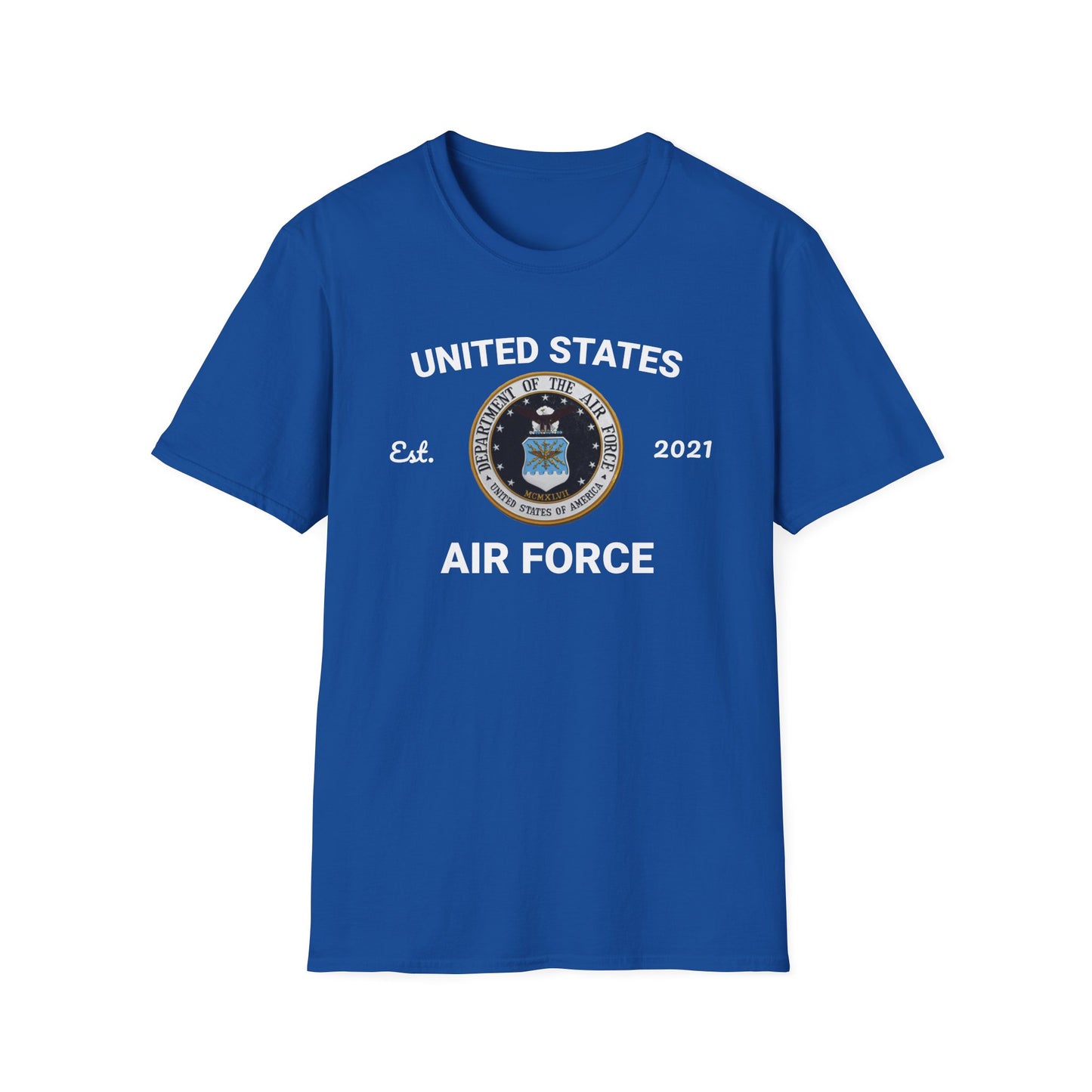 Air Force Softstyle Unisex Tee – Proud, Soft, and Patriotic