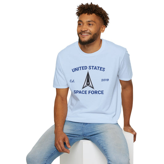 US Space Force Softstyle Tee – Fly High, Stay Comfortable