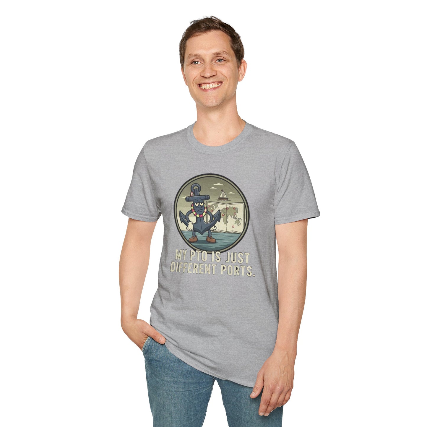 “My PTO is Just Different Ports” – The US Navy Shore Leave Shirt
