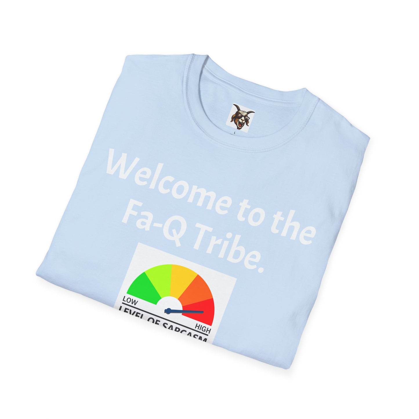 “Fa-Q Tribe” Pun Tee – Unisex Softstyle, Adult Humor Apparel