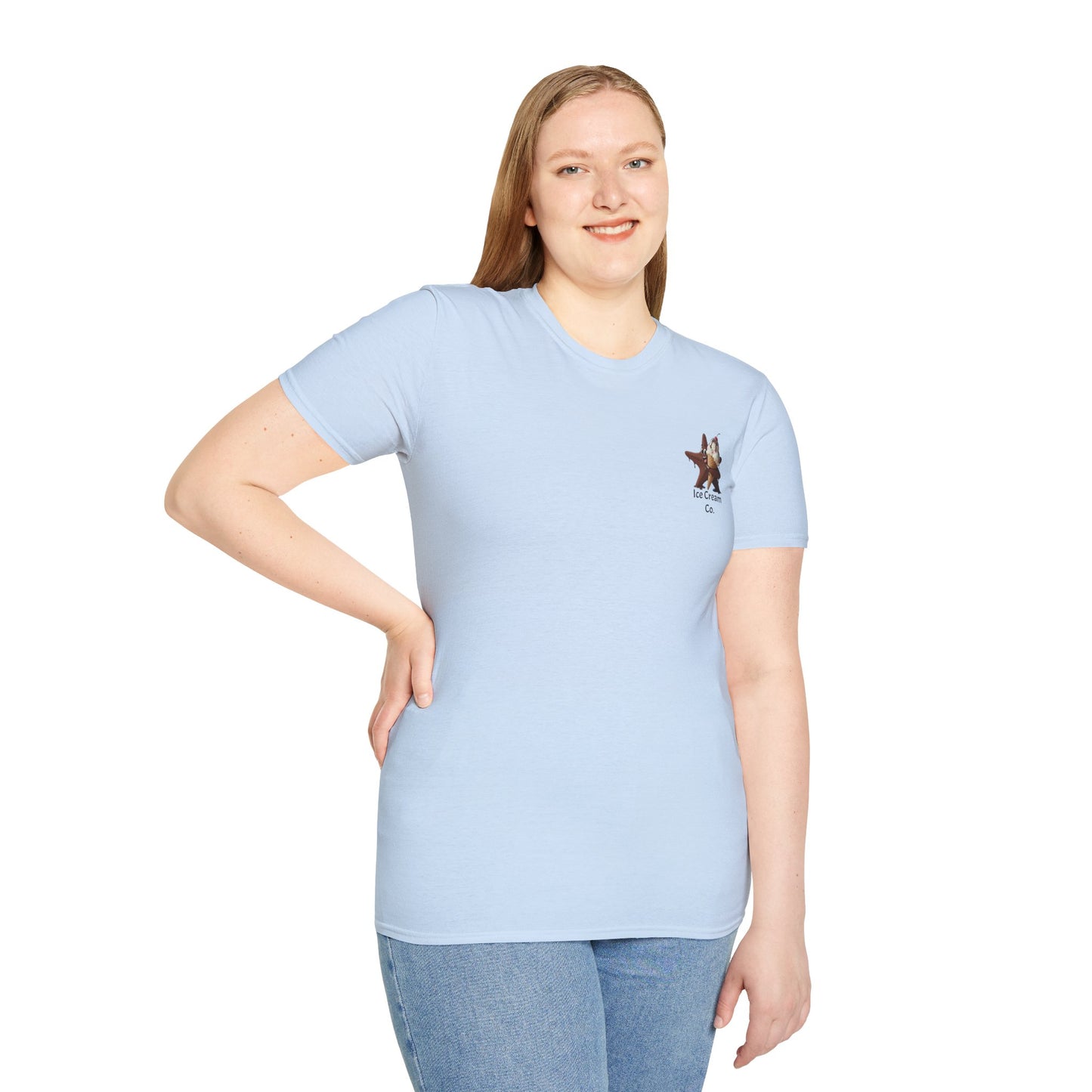 “Get Sticky Sweet with the ‘Chocolate Starfish Ice Cream Co’ Tee — Don’t Lick, Just Wear!”