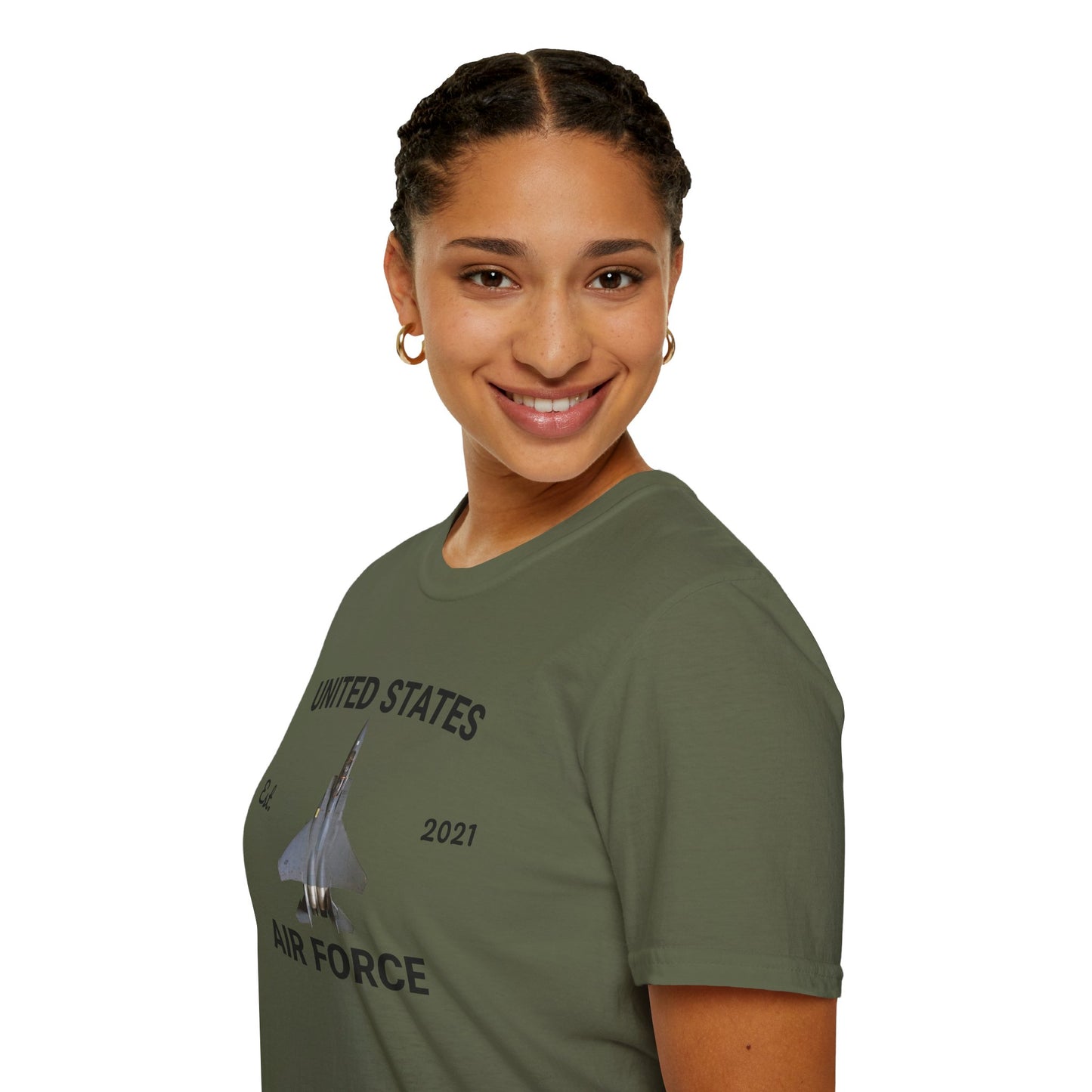 Air Force Softstyle Unisex Tee – Proud, Soft, and Patriotic