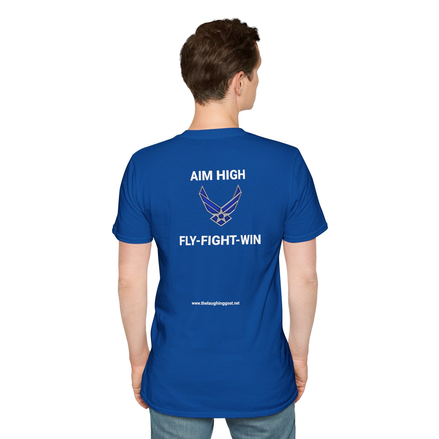 Air Force Softstyle Unisex Tee – Proud, Soft, and Patriotic