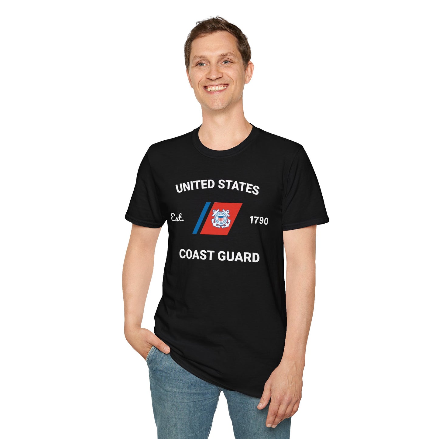 Coast Guard Softstyle Graphic Tee – Unisex Fit
