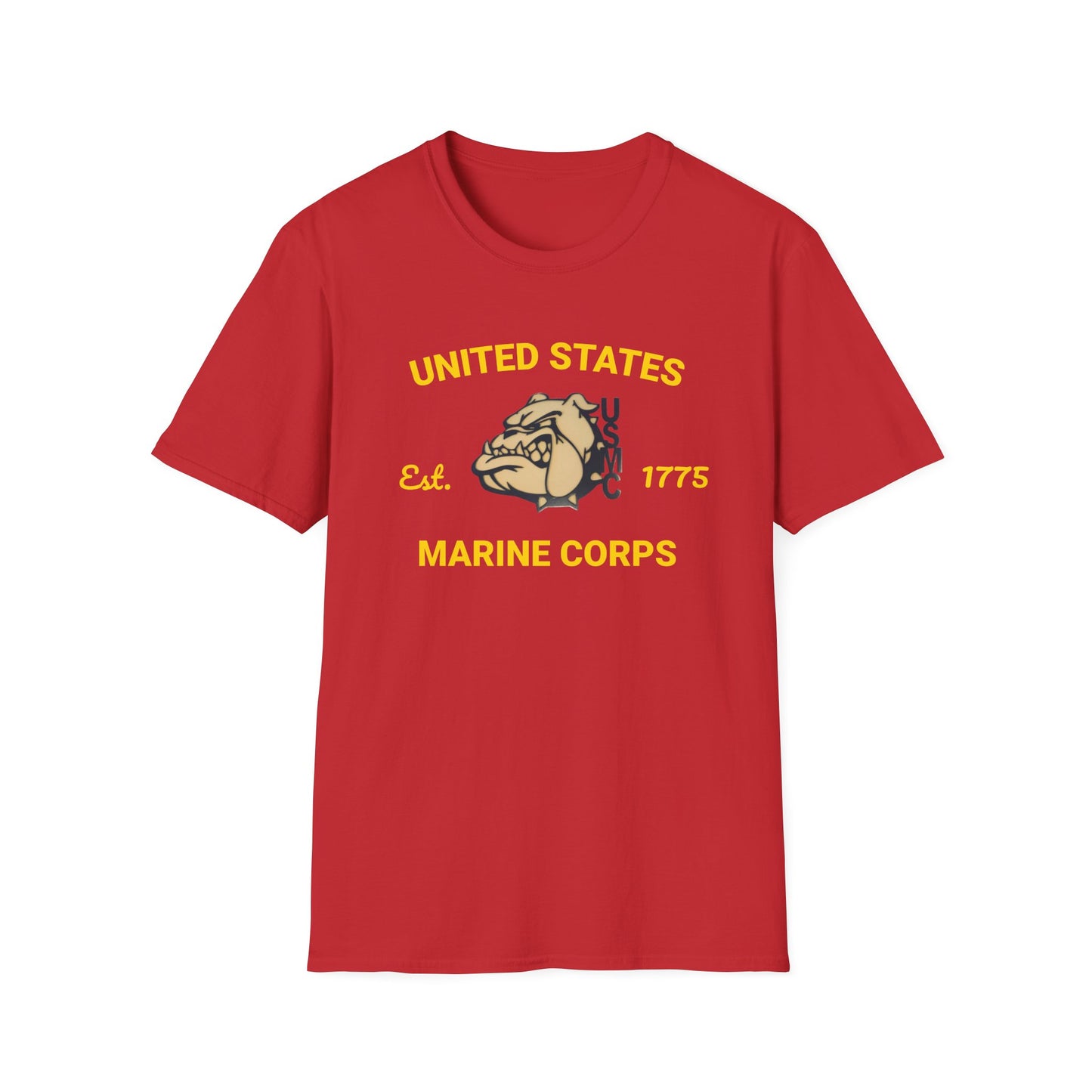 USMC Unisex Soft style Tee – Proud Marine Corps Comfort