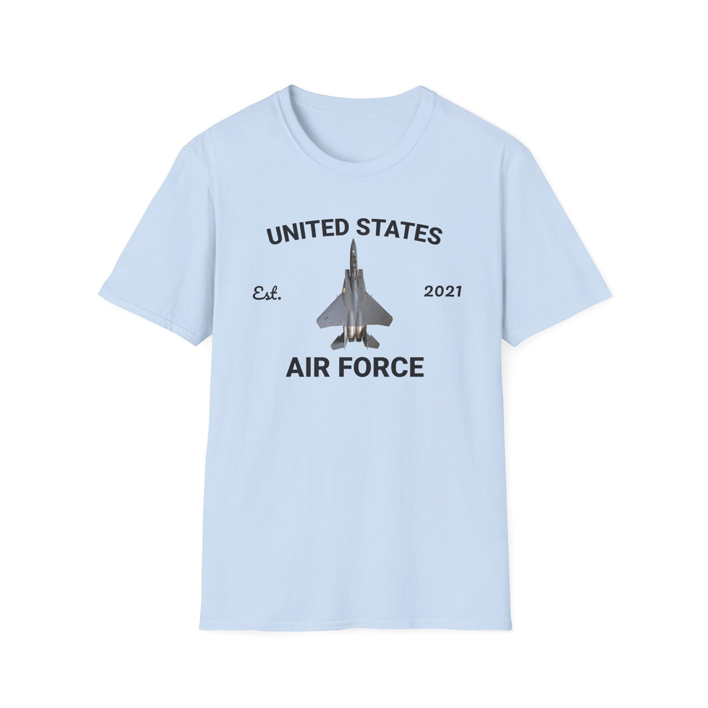 Air Force Softstyle Unisex Tee – Proud, Soft, and Patriotic