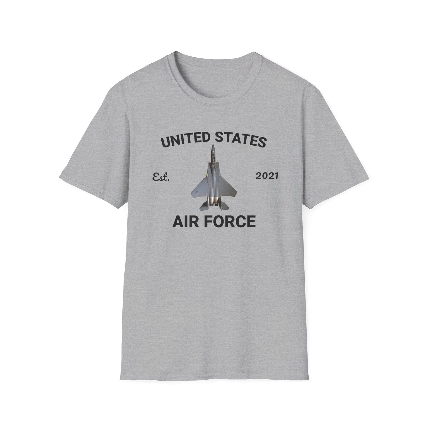 Air Force Softstyle Unisex Tee – Proud, Soft, and Patriotic