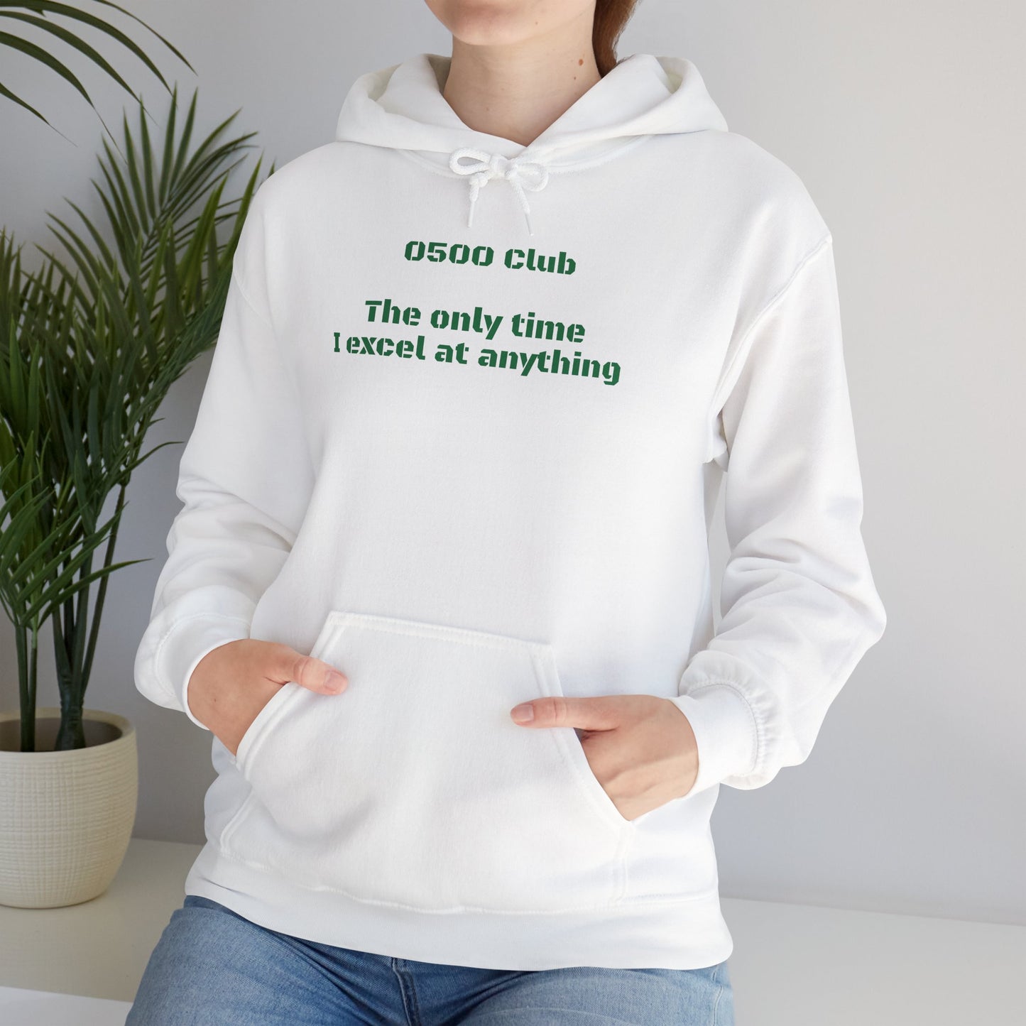“0500 Club” Heavy Blend Hoodie – Military Morning Motivation (Sort of)