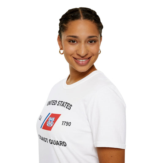 Coast Guard Softstyle Graphic Tee – Unisex Fit