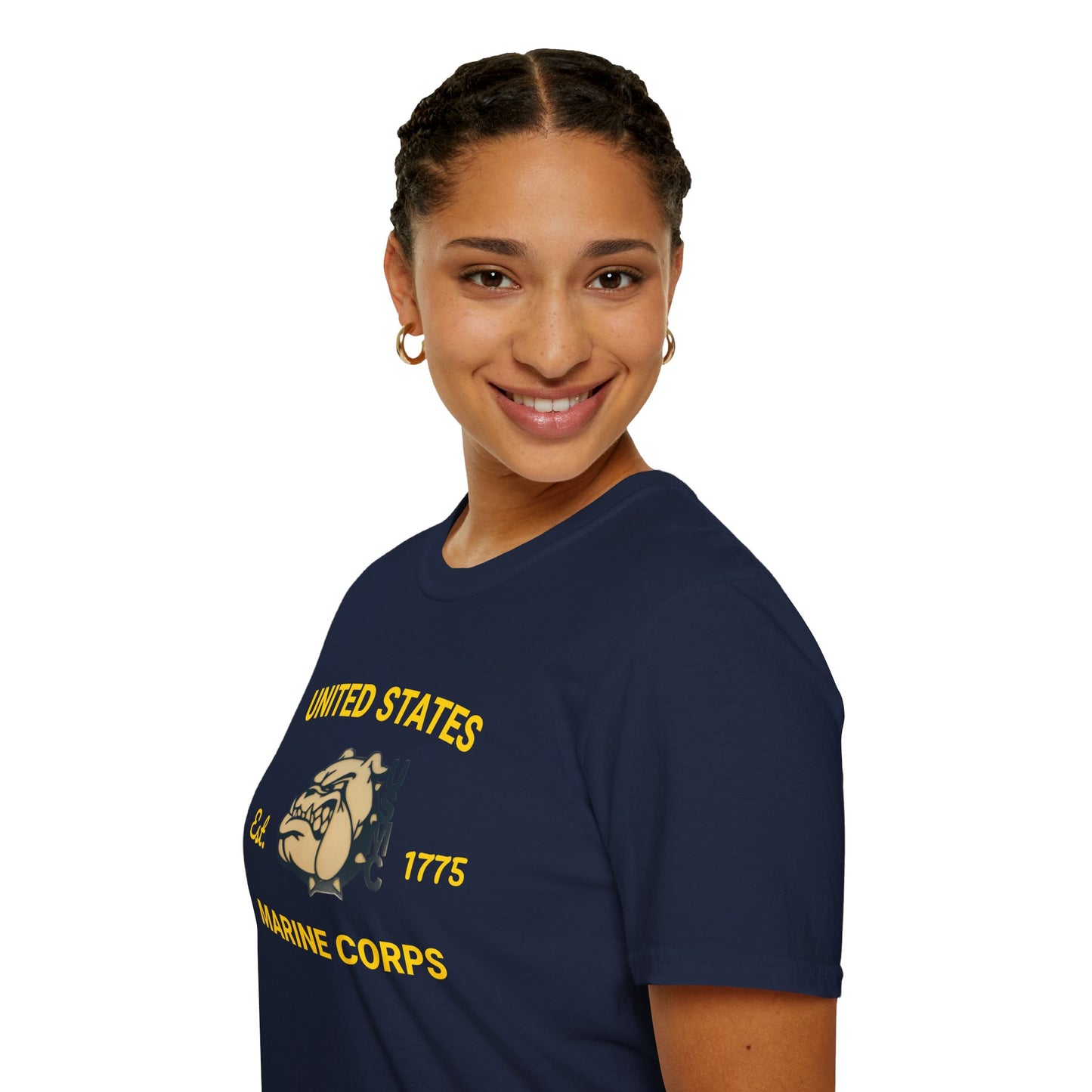 USMC Unisex Soft style Tee – Proud Marine Corps Comfort
