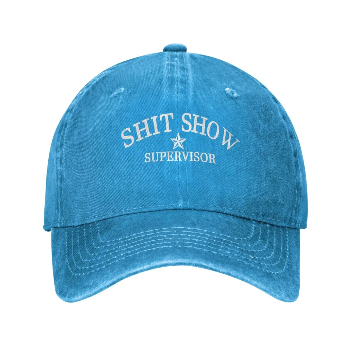 Shit Show Supervisor Hat — Unisex Dad Cap / Trucker Cap (Adjustable)