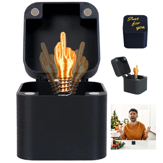 Middle Finger in A Box-Small box. Big message.