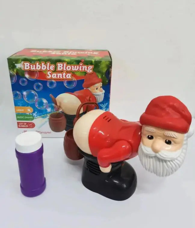 Electric Santa Claus Bubbles Machine – The Ultimate Holiday Gag Gift
