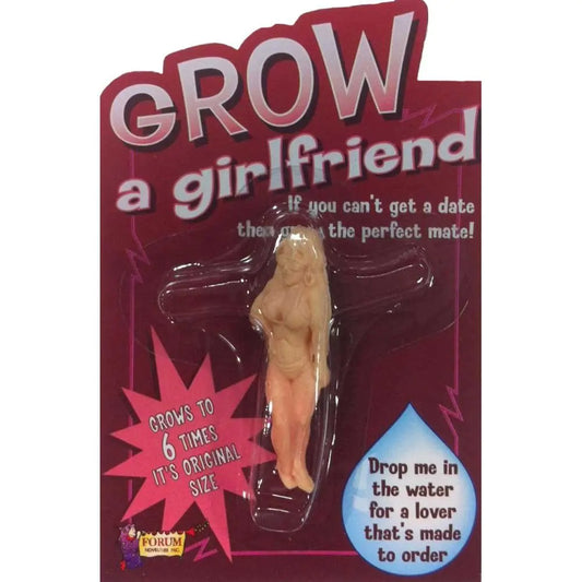 Grow-a-Girlfriend Joke Toy — Grows 600% in Water, No Nagging Included
