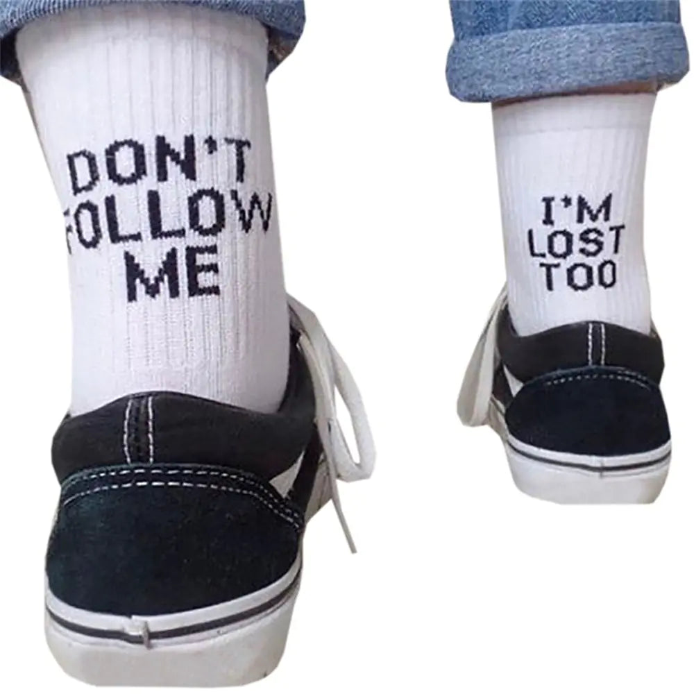 "Warning: These socks don’t just walk—they subliminally sass, wink, and drop punchlines."