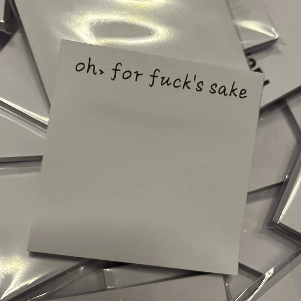 Funny Sticky Notes — Snarky Memo Pads for Work or Home