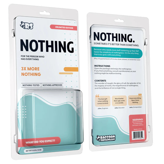 Nothing Gift — Hilarious Gag Box for People Who Want… Nothing