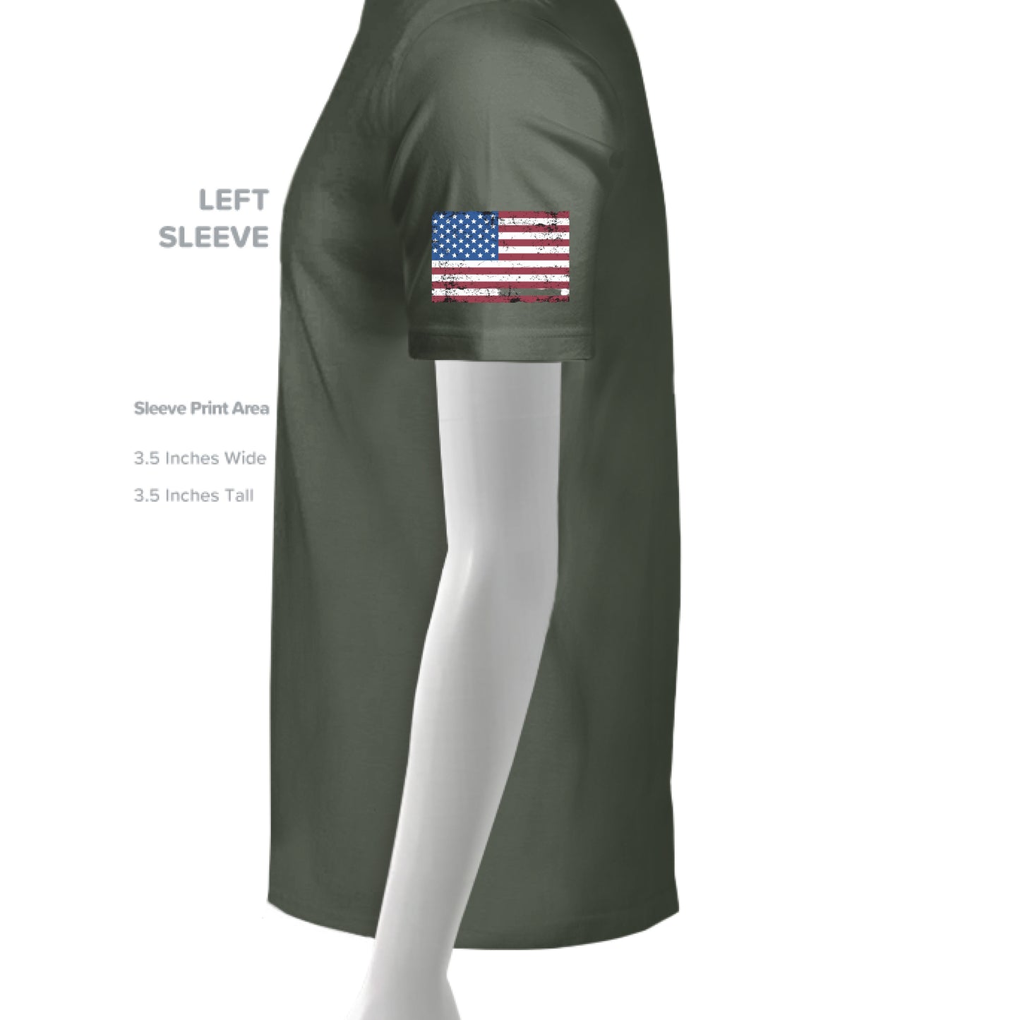 MILITARY GREEN - SLEEVE_LEFT