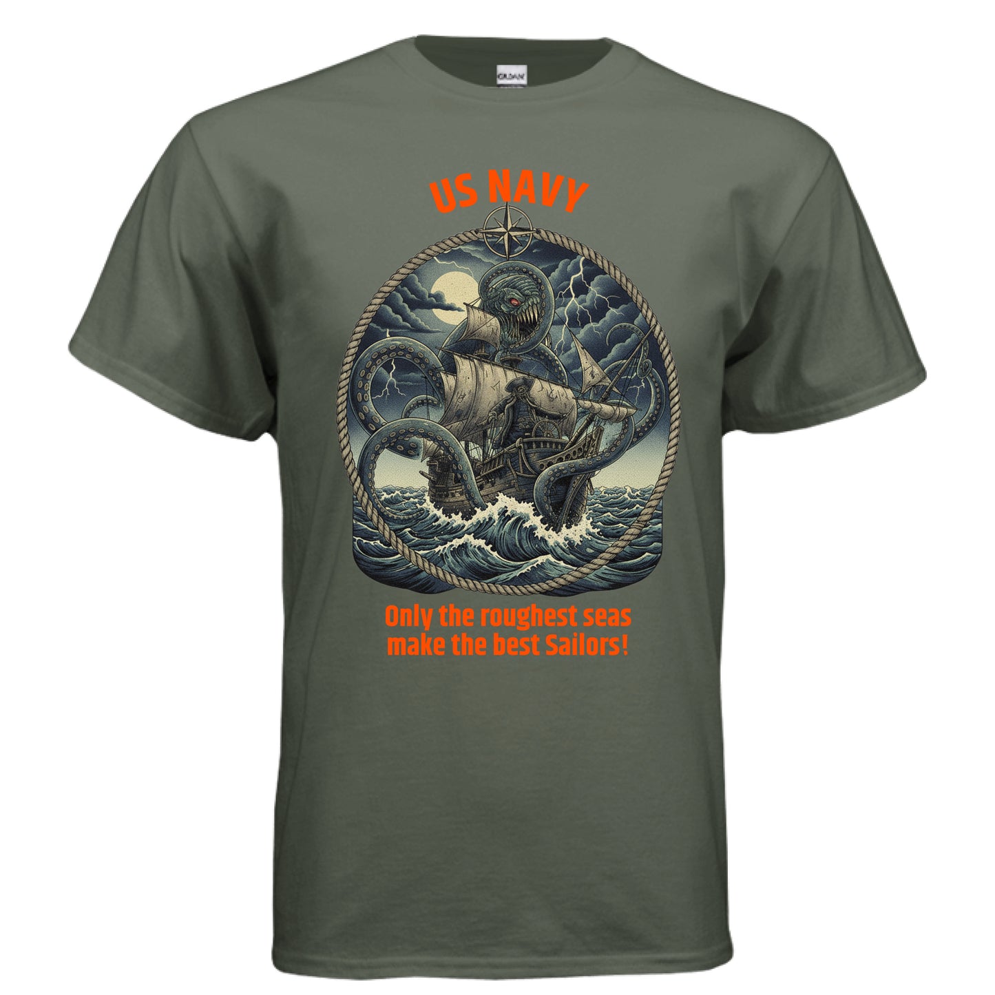 MILITARY GREEN - FRONT