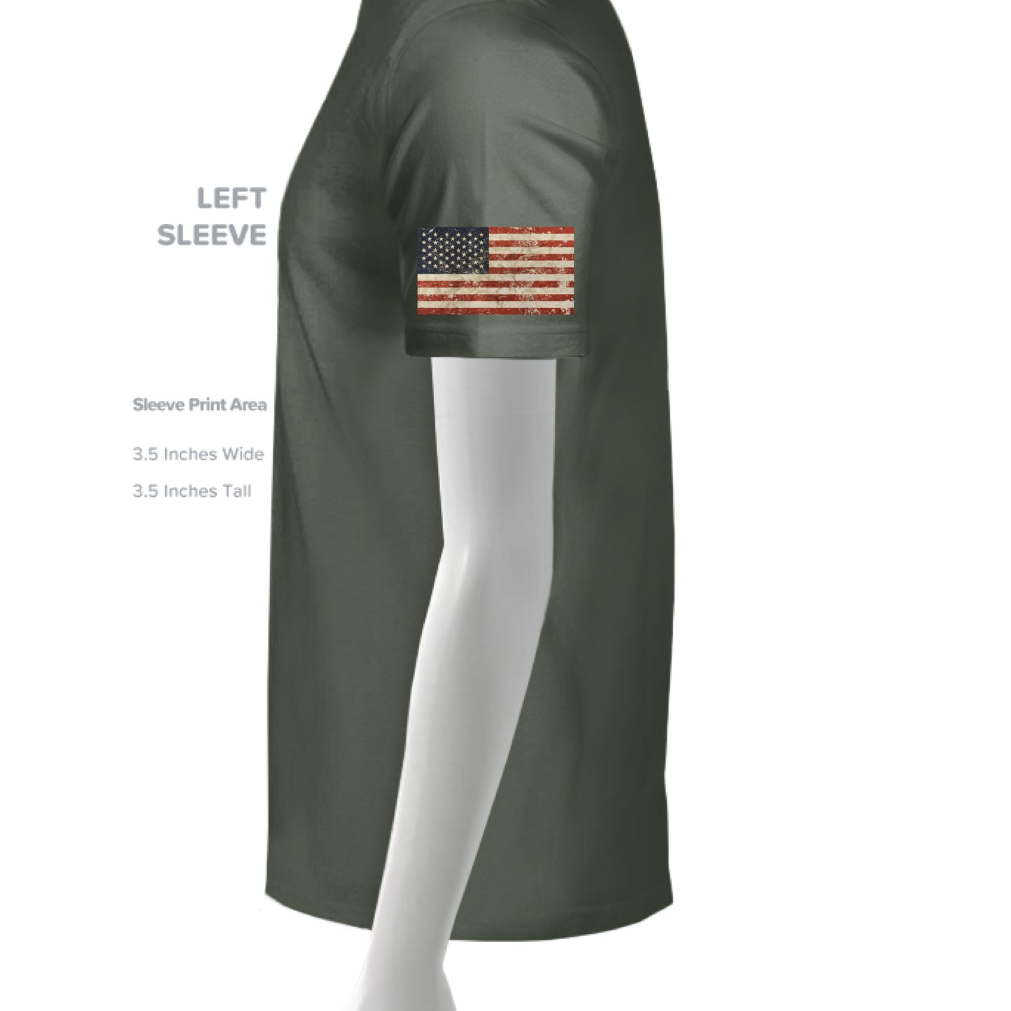 MILITARY GREEN - SLEEVE_LEFT