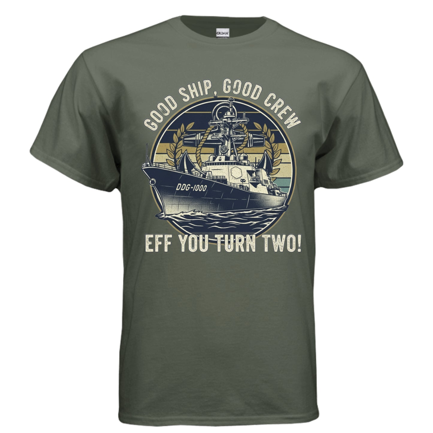 MILITARY GREEN - FRONT