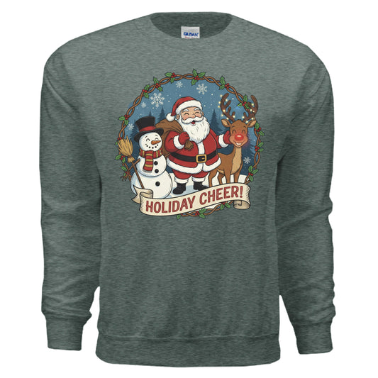 HEATHER SPORT DARK GREEN - FRONT