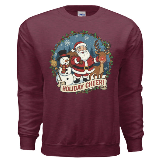 Heather Sport Dark Maroon - FRONT