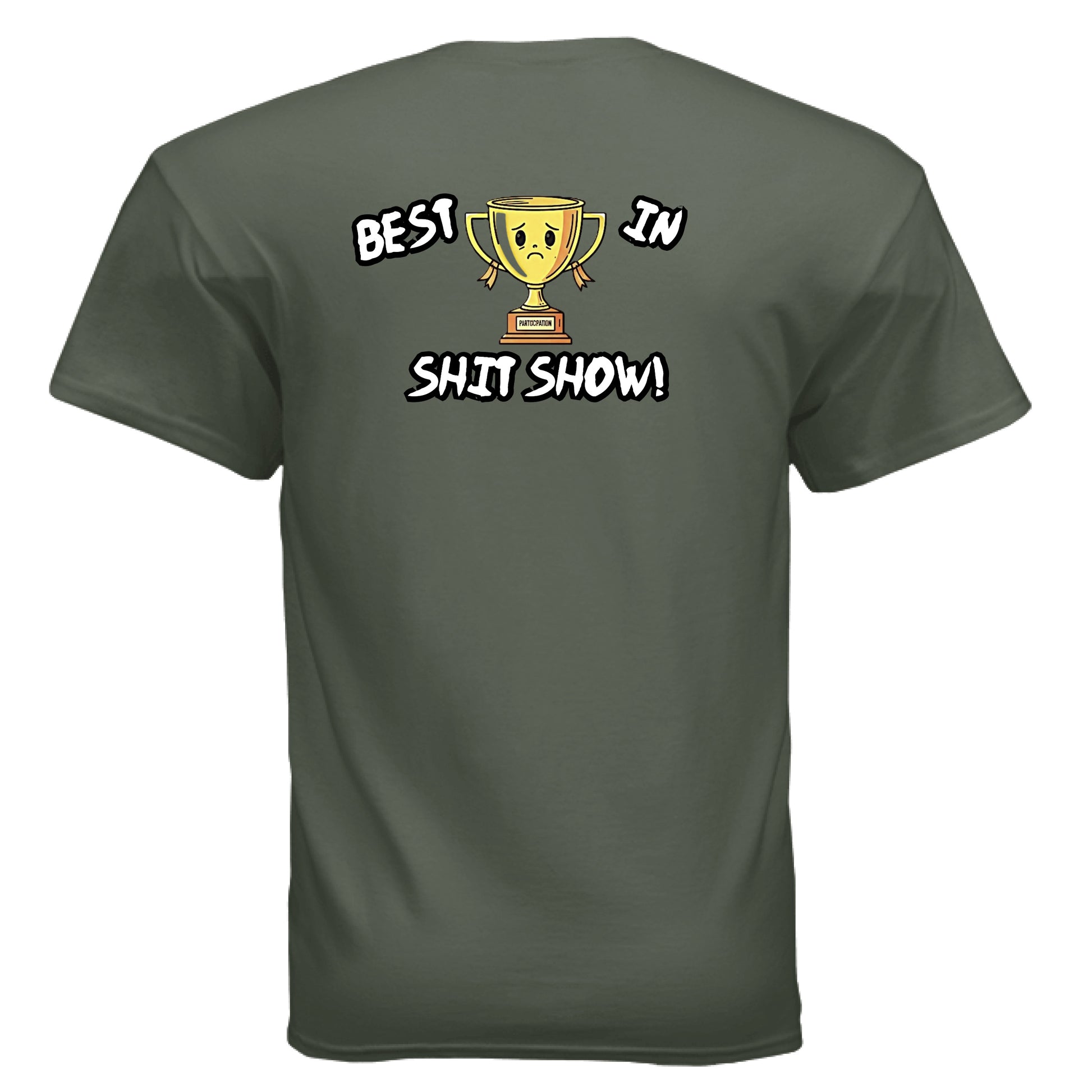 MILITARY GREEN - BACK