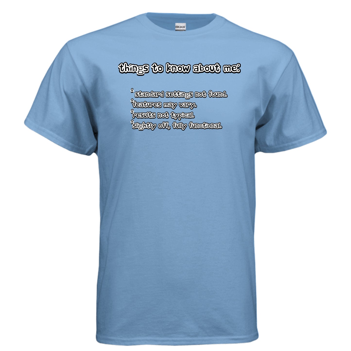 CAROLINA BLUE - FRONT