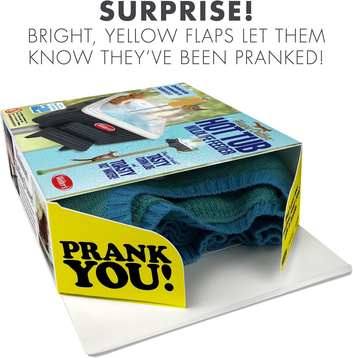 Squirrel Hot Tub Prank Gift Box – Hilarious Gag Wrap for Any Occasion!
