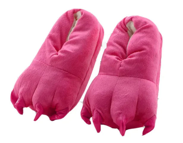 Dinosaur Paw Slippers-Turn your floor into prehistoric territory—without the extinction risk.